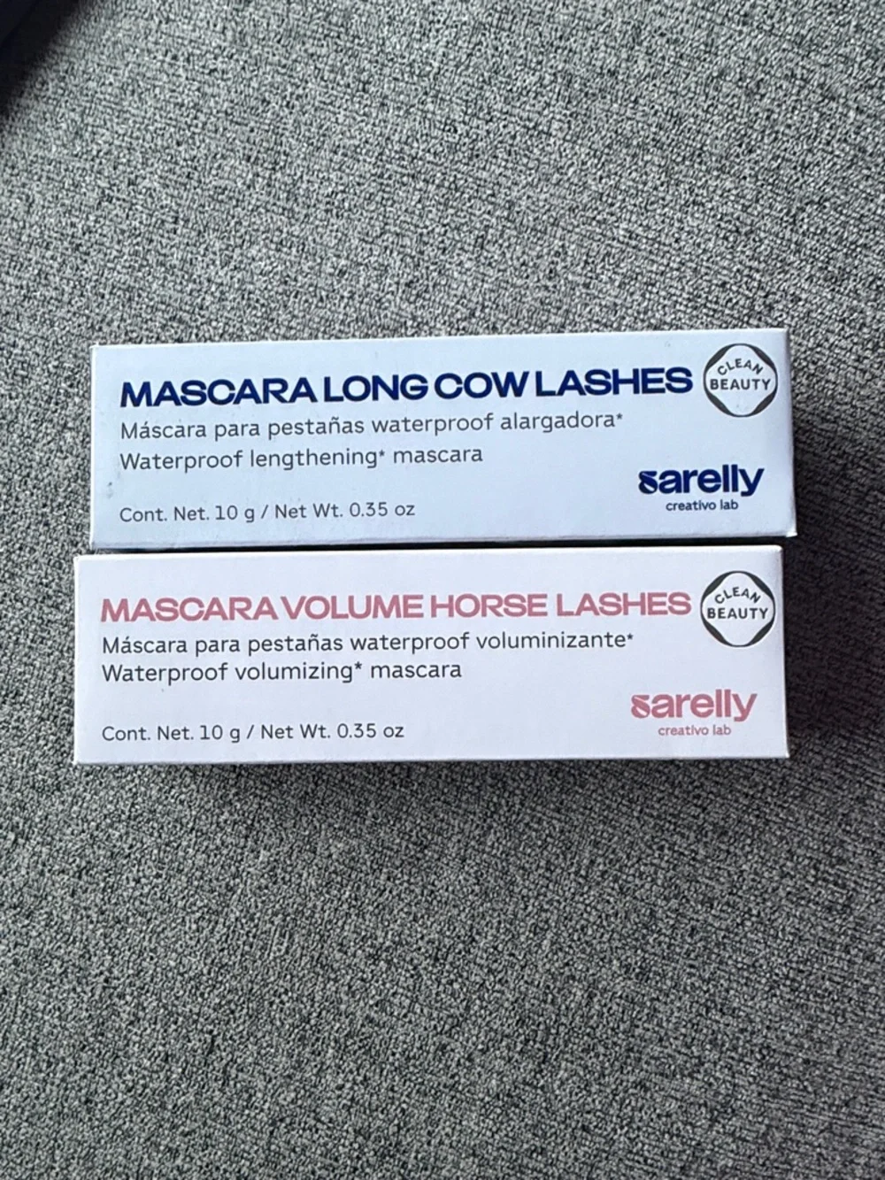 Sarelly Mascara Volume Horse AND Long Cow Lashes / Waterproof Mascara